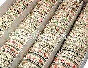 Лента тканевая хлопок с рисунком