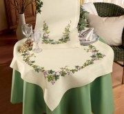 Скатертини та серветки під вишивку