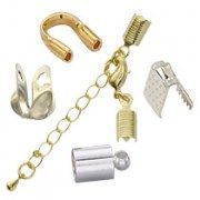 Зажимы, концевики для бижутерии