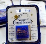 Віск та кондиціонер дуже полегшують роботу у вишиванні нитками