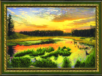 СБ-102 Схемы для вышивания бисером (ткань с рисунком)