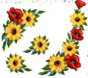 Водорастворимый флизелин для вышивки бисером К-228