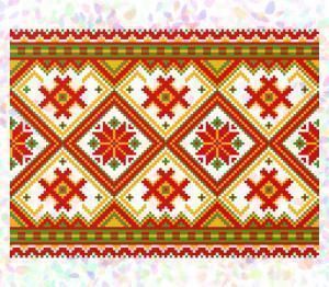 Водорастворимый флизелин для вышивки бисером К-271