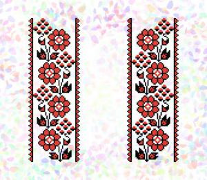 Водорастворимый флизелин для вышивки бисером Confetti 279