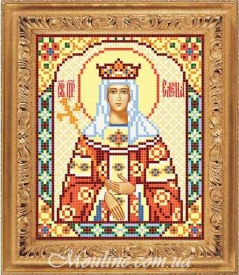 Схема для вышивания бисером Повна скриня Образ Святая Елена АР 2019