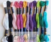 Набор мулине Ирис Меланж 1881