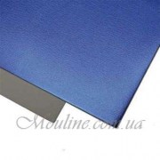 Металлизированный фоамиран синий 006