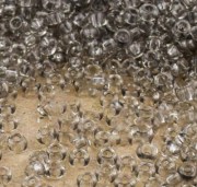 01241 10/0 чеський бісер Preciosa, 5 г, сірий, кристальний сольгель