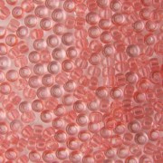 01291 10/0 чеський бісер Preciosa, 5 г, червоно-рожевий, кристальний сольгель 