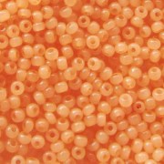 02184 10/0 чеський бісер Preciosa, 5 г, помаранчевий, непрозорий сольгель алебастровий 