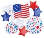 Набор пуговиц Звездочки американские 228 Dress It Up