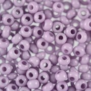 03122 10/0 чеський бісер Preciosa, 5 г, фіолетовий, непрозорий крейдяний сольгель 