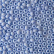 Купити 03131 10/0 чеський бісер Preciosa, синій, непрозорий крейдяний сольгель 