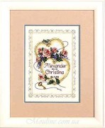 Набор для вышивания крестом DIMENSIONS United Hearts Wedding Record