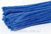 Меховая декоративная проволока синяя
