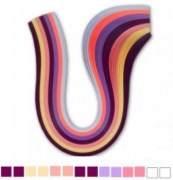 Набор полосок бумаги для квиллинга 5 мм микс № 212