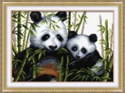 Набор для вышивания крестиком Доме Панды 111104