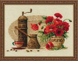 Набор для вышивания Riolis 1121 Кофе