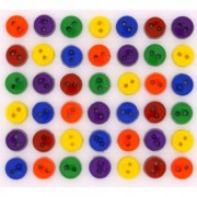 Декоративные пуговицы Tiny Round Buttons 1347