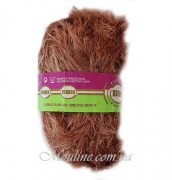 Пряжа Травка коричневая