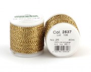 Металлизированная нить Madeira 2537 для вышивки и плетения