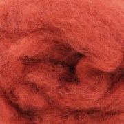 Шерсть для валяния красно-коричневая 3015