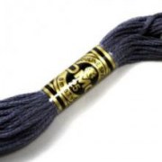 Нитки для вышивания ДМС 317 Pewter Gray