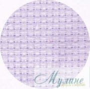 Канва Vintage Аида 14 отрезы сиреневый мрамор