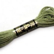 Мулине для вышивания DMC 3364 Pine Green