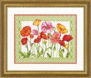 70-35350 Набір для вишивання хрестом DIMENSIONS, Poppy Pattern / Маків малюнок