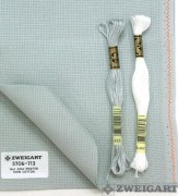 Канва для вышивания Аида 14 Zweigart 713 отрезы