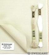 Канва для вышивания Аида 14 Zweigart 770 отрезы