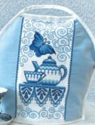 Набір для вишивання хрестиком Чарівна Мить 374, Грелка для чайника