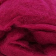 4009 Шерсть для валяния Новозеландская малиновая