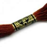 Нитки для ручной вышивки DMC 400 Mahogany-DK