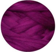 Натуральна меріносова вовна 22-24 мікрона, 408 лілова орхідея