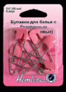 HEMLINE 413P Булавки для белья с безопасным пластиковым замком