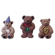 Декоративные пуговицы Мишки 4325