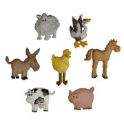 4667 Декоративні ґудзики. Забавна ферма