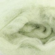 Шерсть новозеландская кардочесанная для фелтинга мятный 5026