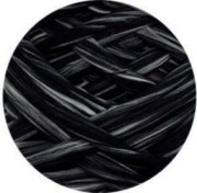 Вовна меринос Україна 504 (23 микрон) 50 г чорно-сірий