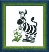 Набор для вышивки крестом Зеброчка 558