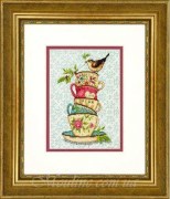 70-65171 Набір для вишивання хрестом DIMENSIONS, Stacked Tea Cups / Пірамида чашок