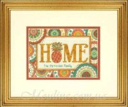 70-65179 Набір для вишивання хрестом DIMENSIONS, Pineapple Home / Ананасовий дім