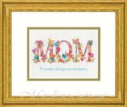 70-65180 Набір для вишивання хрестом DIMENSIONS, Mom / Мама