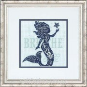 Набор для вышивания крестом DIMENSIONS Песня русалки / Mermaid Song