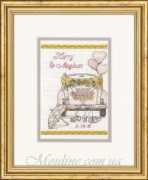 Набор для вышивания крестом DIMENSIONS День свадьбы / Wedding Day