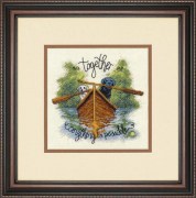 Набор для вышивания крестом DIMENSIONS 65208 Together Dogs / Собаки вместе