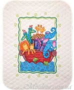 73125 Dimensions Набор для вышивки крестиком на одеяле с / Noah’s Ark Quilt