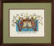 Набір для вишивання в килимовій техніці Dimensions "Сови" 73399 